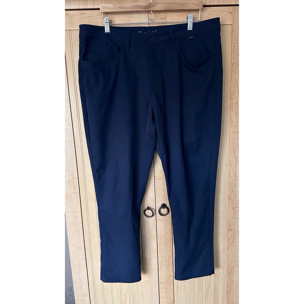 Travis Mathew Golf Pants‎ Navy Blue Size 38 Lightweight Performance